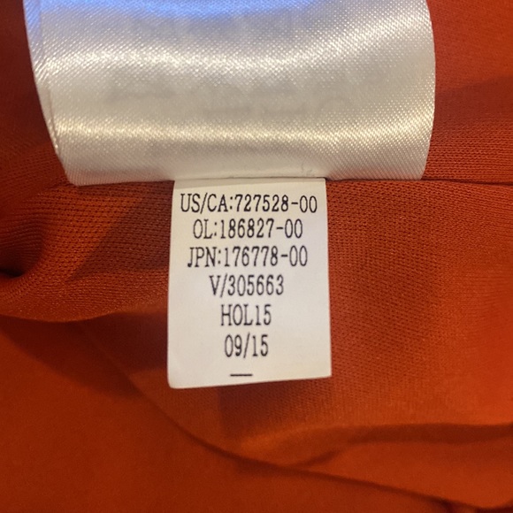 Banana Republic Rust Colored Mini Skirt Full Zipper - Picture 8 of 11